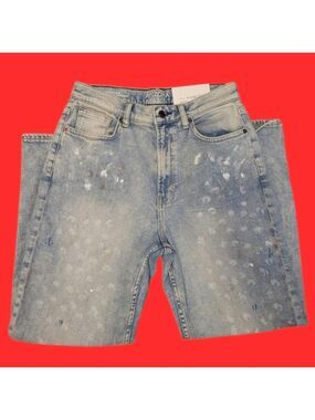 NWT Arizona Jean Company Women's High Rise Distressed Blue Jeans Size 10